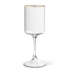 Load image into Gallery viewer, Gold Optic Wine Glass