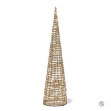 Load image into Gallery viewer, Ribbon Cone Tree Micro LED