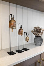 Load image into Gallery viewer, Vintage Inspired Bells on Iron Stands