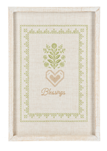 Load image into Gallery viewer, Embroidered Stitch Wall Decor