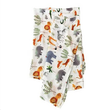 Load image into Gallery viewer, Safari Jungle Muslin Swaddle