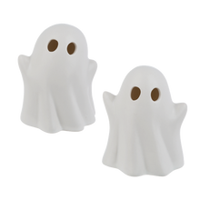 Load image into Gallery viewer, Cream Ceramic Ghost Figurine