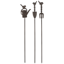 Load image into Gallery viewer, Bird on Garden Tool Stake