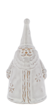 Load image into Gallery viewer, Winter Detail Cone Santa Stoneware