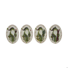 Load image into Gallery viewer, Oval Santa &amp; Berries Stoneware Small Plate