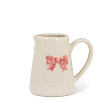 Load image into Gallery viewer, Pink Mini Bow Jug