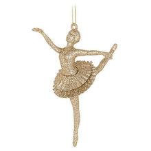 Load image into Gallery viewer, Glitter Ballerina Ornament