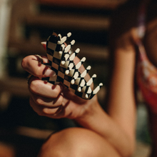 Load image into Gallery viewer, Harlequin Luna Clip